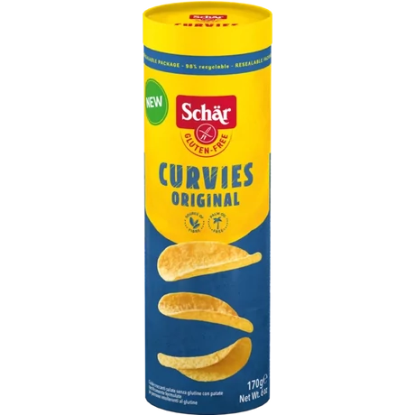 Schär Curvies chips original 170 g