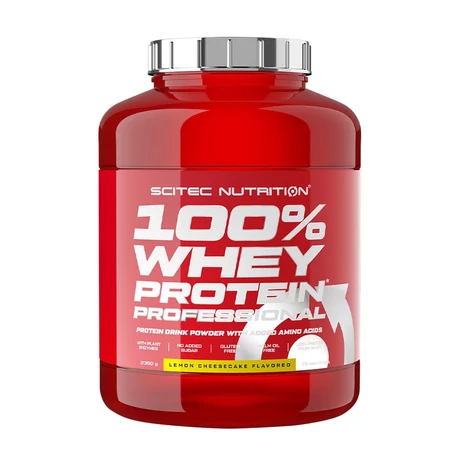 Scitec 100% Whey Protein Professional 2350g citromos sajttorta