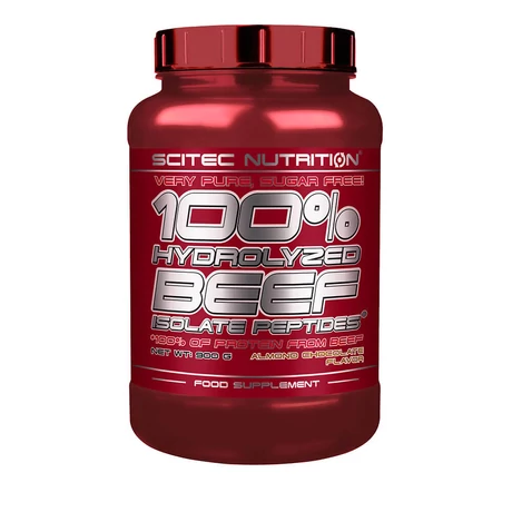 Scitec 100% Beef Protein 900g mandulás csokoládé