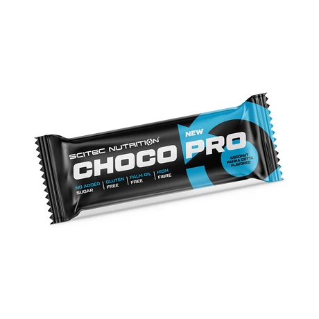 Scitec Choco Pro Proteinszelet 50g kókusz-pannacotta