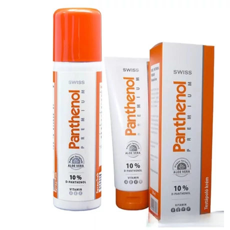 Swiss Panthenol Premium hab+testápoló tej 150+250ml