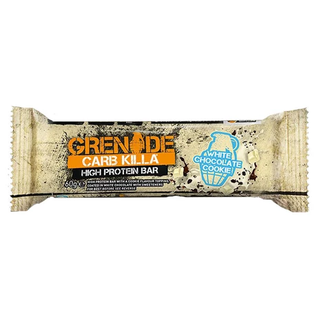 Grenade Carb Killa Protein Bar 60g - fehércsokis süti