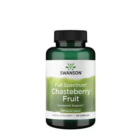 Swanson Full Spectrum Chasteberry Fruit (barátcserje) 400mg 120 kapsz.