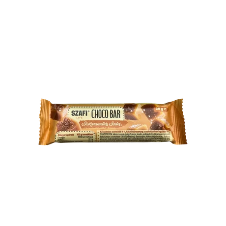 Szafi Life Choco bar Sóskaramellás szelet 30g (gluténmentes)
