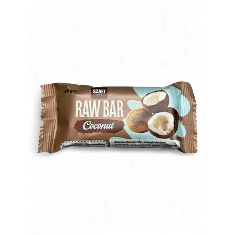 Szafi Life Proteines Raw bar coconut 40g (gluténmentes)