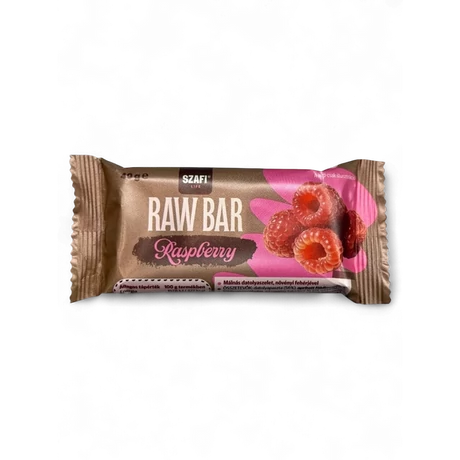 Szafi Life Proteines Raw Bar málna 40g (gluténmentes)