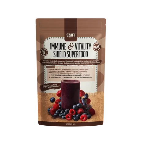 Szafi Life Immune & Vitality Shield superfood 240g (gluténmentes)