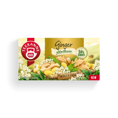 T.WOG Ginger Elderfl. bodzavirág íz. gyömbértea 35 g