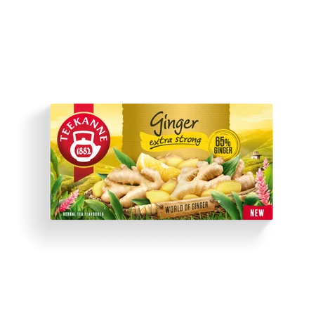 T.WOG Ginger Extra Strong citrom íz. gyömbértea 35 g