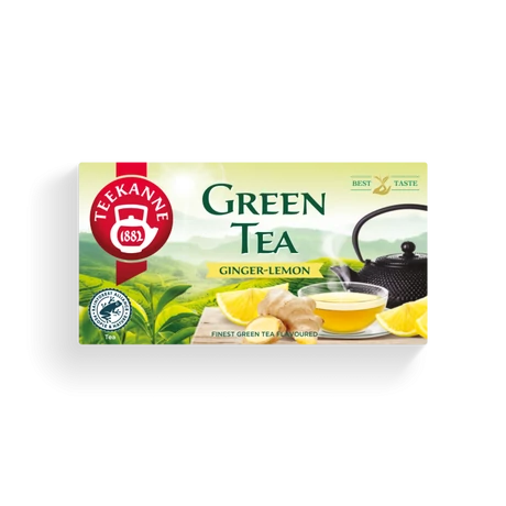 Green tea ginger lemon gyömbér citromos zöld 35 g