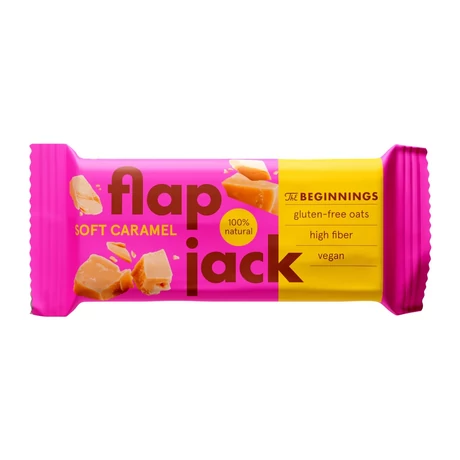 The Beginnings FlapJack zabszelet 60 g Karamell