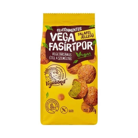 Vegabond vega fasírtpor gluténmentes falafel jellegű 200g