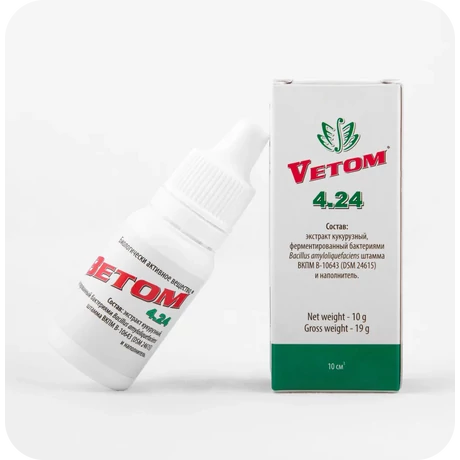 Vetom 4.24 probiotikum étrend-kiegészítő cseppek 10 ml