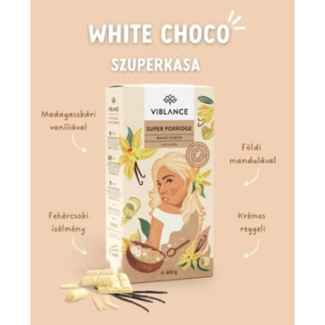 Viblance Szuperkása White Choco 400g