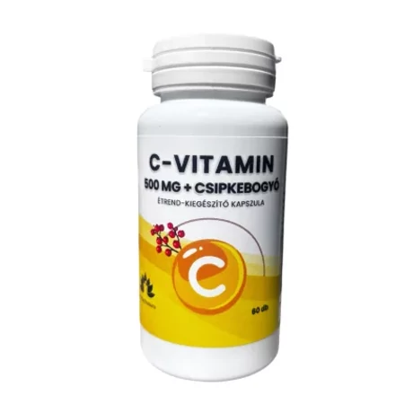 Virág Natura C-vitamin 500 mg + csipkebogyó kapszula 60X