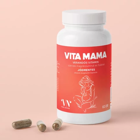 Virág Natura Jódmentes Vita Mama Várandós vitamin 60x