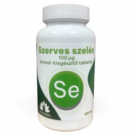Virág Natura Szerves szelén 100 µg tabletta 100X