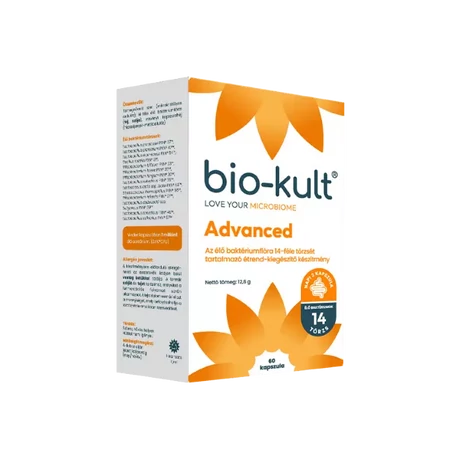 Bio-Kult Advanced 60x kapsz. étrend-kiegészítő