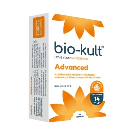 Bio-Kult Advanced 30x kapsz. étrend-kiegészítő