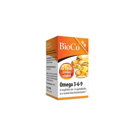 BioCo Omega 3-6-9 kapszula 60db 