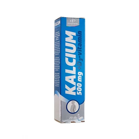 Innopharm Kalcium+ D3-Vit. Pezsgőtabl.
