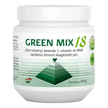 Green Mix 18 Zöld növényi keverék por (150 g)