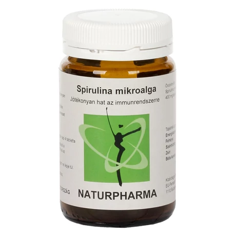 Spirulina mikroalga tabletta (120 db)