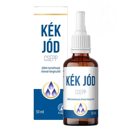 Kék jód csepp jódot tartalmazó étrend-kiegészítő 50 ml