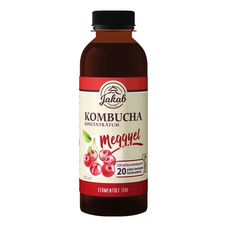 Kombucha koncentrátum meggyel 0,5 l