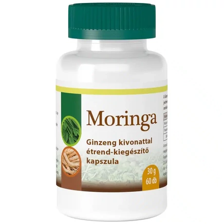 Viva Natura Moringa ginzeng kivonattal kapszula 60 db