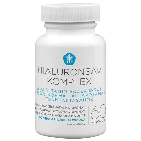WTN Hialuronsav komplex (hialuronsav kapszula) 60 kapszula