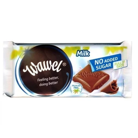 Wawel hozzáadott cukormentes tejcsokoládé 90g