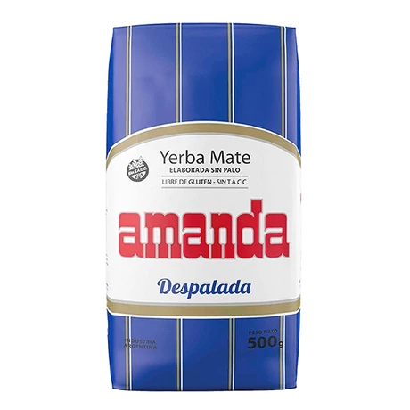 Mate tea Amanda despalada, 500g