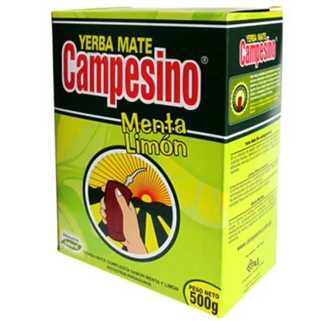 Mate tea Campesino menta-citrom 500g