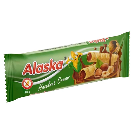Alaska mogyoró ízű krémes kukoricarúd  18 g