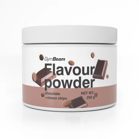 GymBeam Flavour Powder 250g csokoládé csokidarabokkal