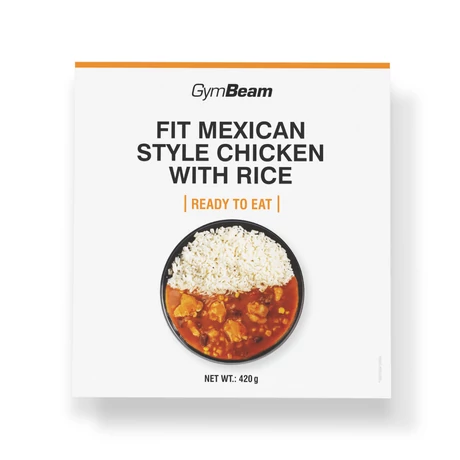 GymBeam FIT RTE  mexikói csirkés rizs 420g