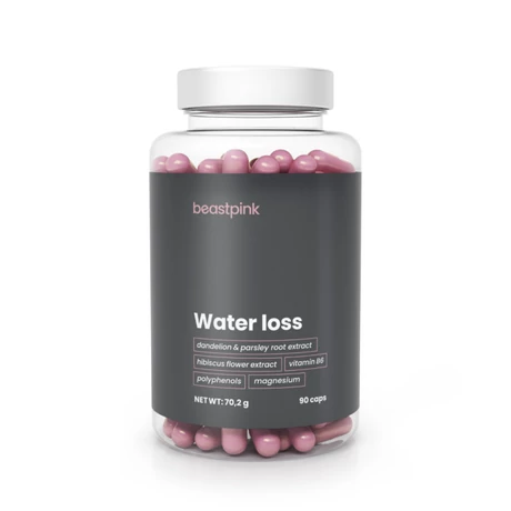 GymBeam Beast Pink Water Loss 90 kapsz
