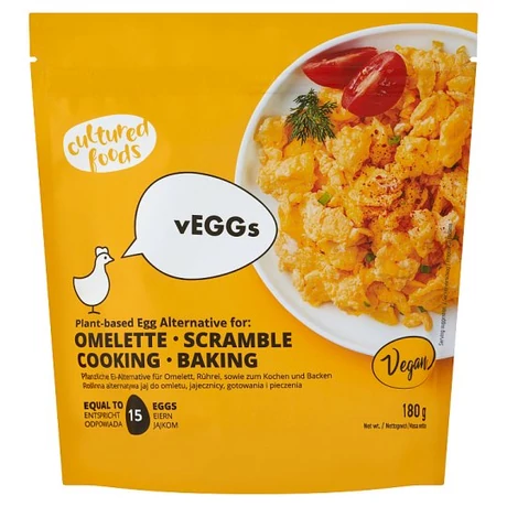 vEGGs vegán tojáspótló omletthez, tojás rántottához, sütéshez 180 g