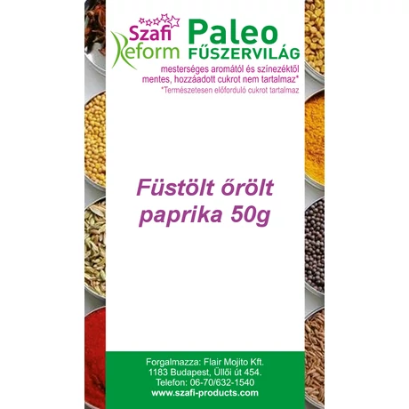 SZAFI REFORM Füstölt Paprika 50g