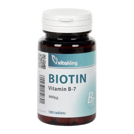 Vitaking Biotin B-7 900mcg 100tab.