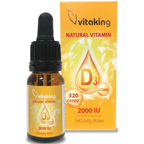 Vitaking D3-Vitamin Cseppek 10ml