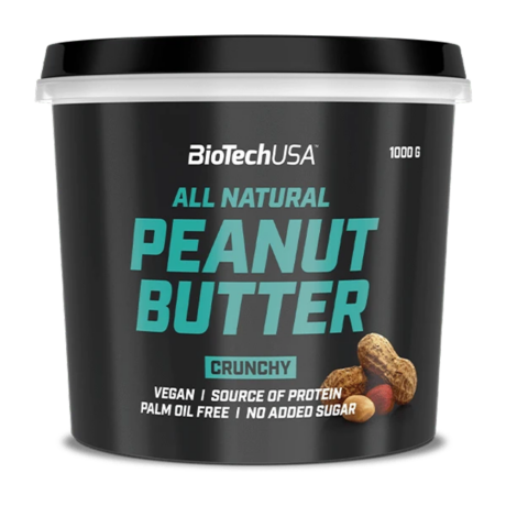 BioTechUSA Peanut Butter 1000g crunchy