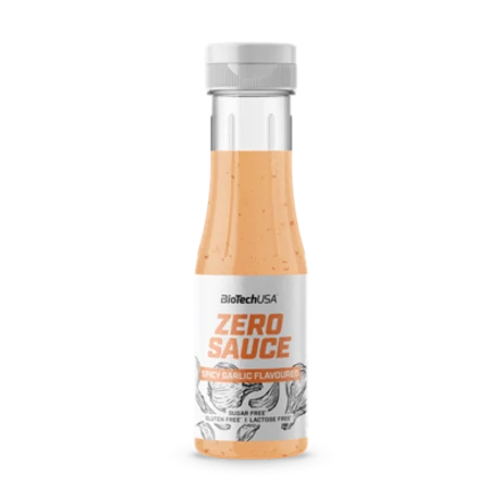 BioTechUSA Zero Sauce 350ml Fűszeres Fokhagyma