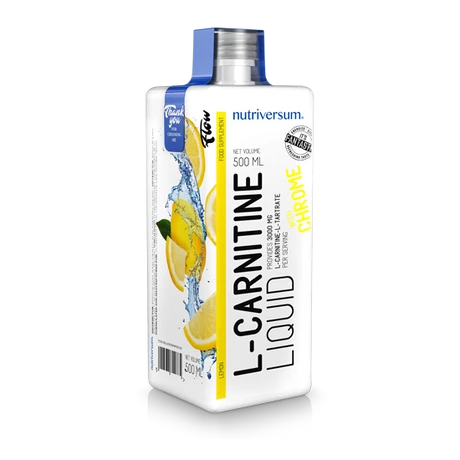 Nutriversum Flow L-Carnitine 500ml lemon