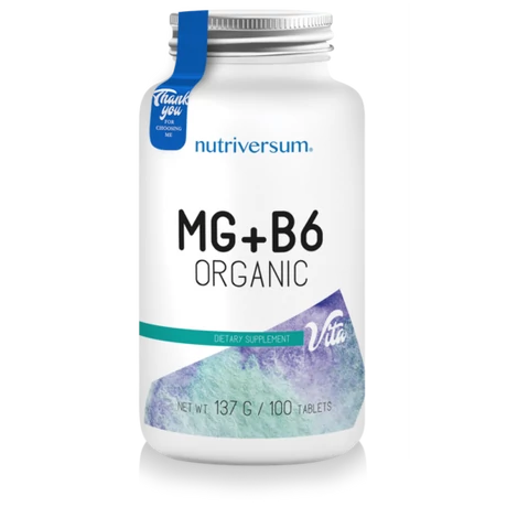 Nutriversum Vita MG+B6 100 tabletta