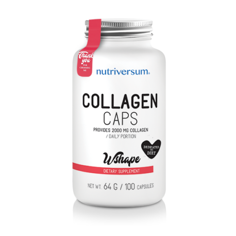 Nutriversum WSHAPE Collagene caps unflavoured 100 kapszula