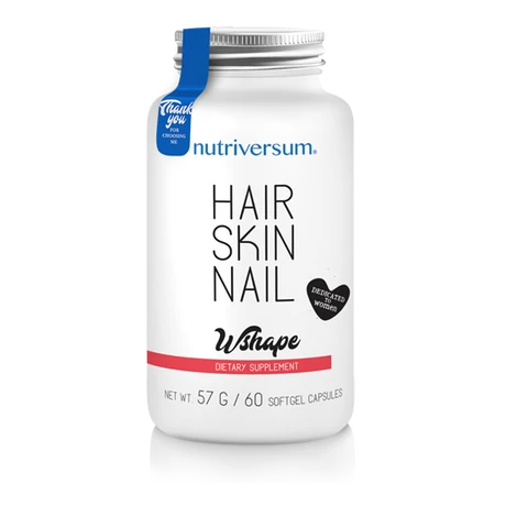 Nutriversum WSHAPE Hair Skin Nail 60 kapszula