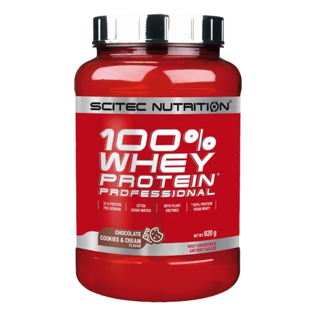 Scitec 100% Whey Protein Professional 920g kókusz csoki