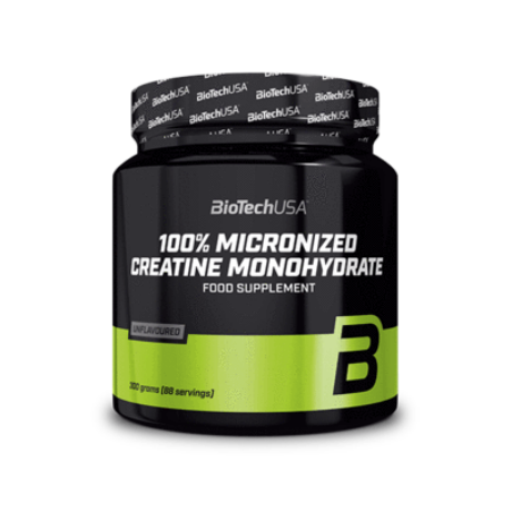 BioTechUSA  100% Micronized Creatine Monohydrate 300g
